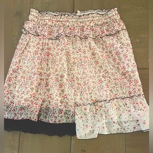 Marc Jacobs Collection Floral Skirt Sz 6 New With Tags